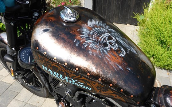 Umgebautes Motorrad Harley-Davidson Sportster XL 883 N Iron von user1033264 - Bild 18 Umgebautes Motorrad Harley-Davidson Sportster XL 883 N Iron von user1033264 - Bild 18