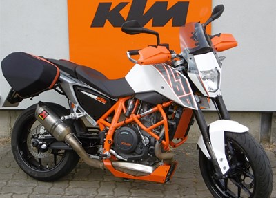 KTM 690 Duke Ein wenig umgebaut