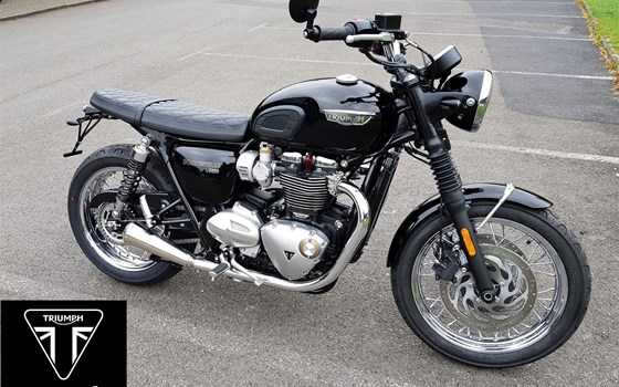 Umgebautes Motorrad Triumph Bonneville T120 von Motorradhaus Löhmer GmbH - Bild 1 Umgebautes Motorrad Triumph Bonneville T120 von Motorradhaus Löhmer GmbH - Bild 1