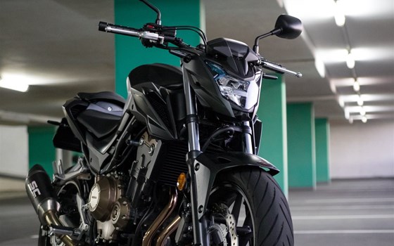 Umgebautes Motorrad Honda CB 500 von Pat-Bikes AG - Bild 1 Umgebautes Motorrad Honda CB 500 von Pat-Bikes AG - Bild 1