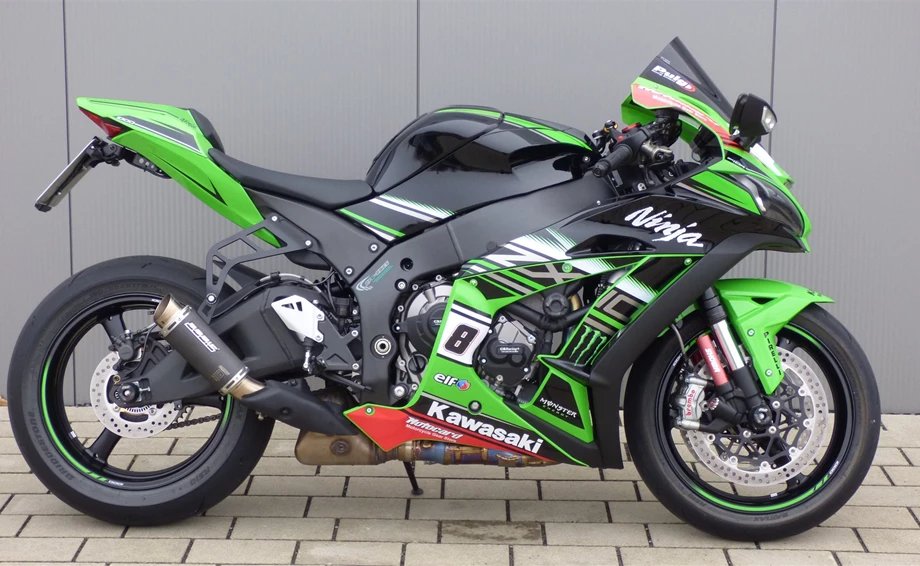 Umbgebautes Motorrad Kawasaki Ninja ZX-10R KRT Bild 1: Umbgebautes Motorrad Kawasaki Ninja ZX-10R KRT