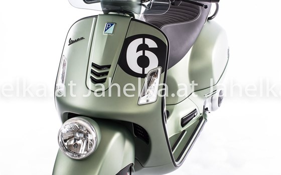 Umgebautes Motorrad Vespa GTV 300 Special Edition Sei Giorni Euro4 von Jahelka Zweirad GmbH - Bild 10 Umgebautes Motorrad Vespa GTV 300 Special Edition Sei Giorni Euro4 von Jahelka Zweirad GmbH - Bild 10