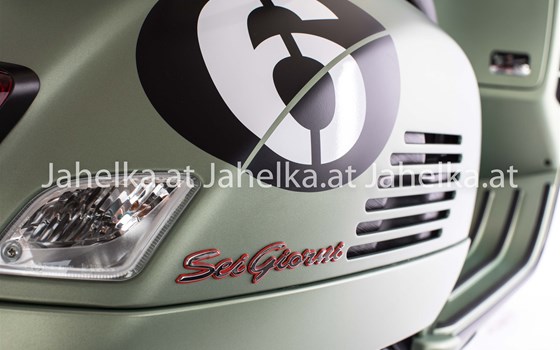 Umgebautes Motorrad Vespa GTV 300 Special Edition Sei Giorni Euro4 von Jahelka Zweirad GmbH - Bild 5 Umgebautes Motorrad Vespa GTV 300 Special Edition Sei Giorni Euro4 von Jahelka Zweirad GmbH - Bild 5