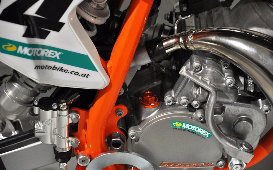 Umbgebautes Motorrad KTM 50 SX Bild 3: Umbgebautes Motorrad KTM 50 SX