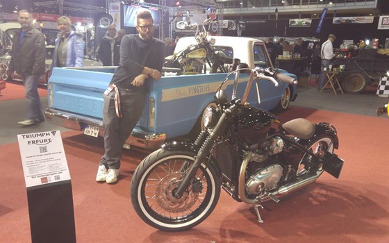 Umgebautes Motorrad Triumph Bonneville Bobber von Stärker-Profil GmbH - Bild 30 Umgebautes Motorrad Triumph Bonneville Bobber von Stärker-Profil GmbH - Bild 30
