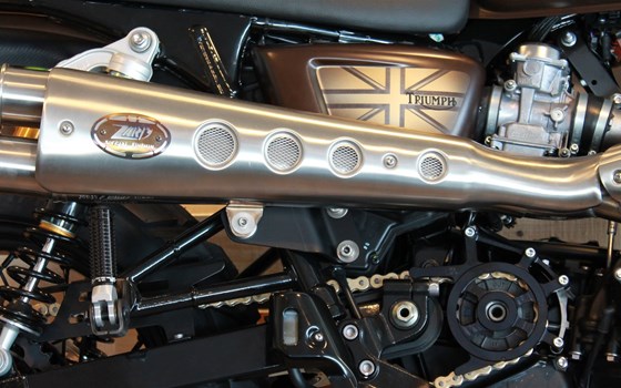 Umgebautes Motorrad Triumph Scrambler von Stärker-Profil GmbH - Bild 12 Umgebautes Motorrad Triumph Scrambler von Stärker-Profil GmbH - Bild 12