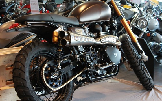 Umgebautes Motorrad Triumph Scrambler von Stärker-Profil GmbH - Bild 9 Umgebautes Motorrad Triumph Scrambler von Stärker-Profil GmbH - Bild 9