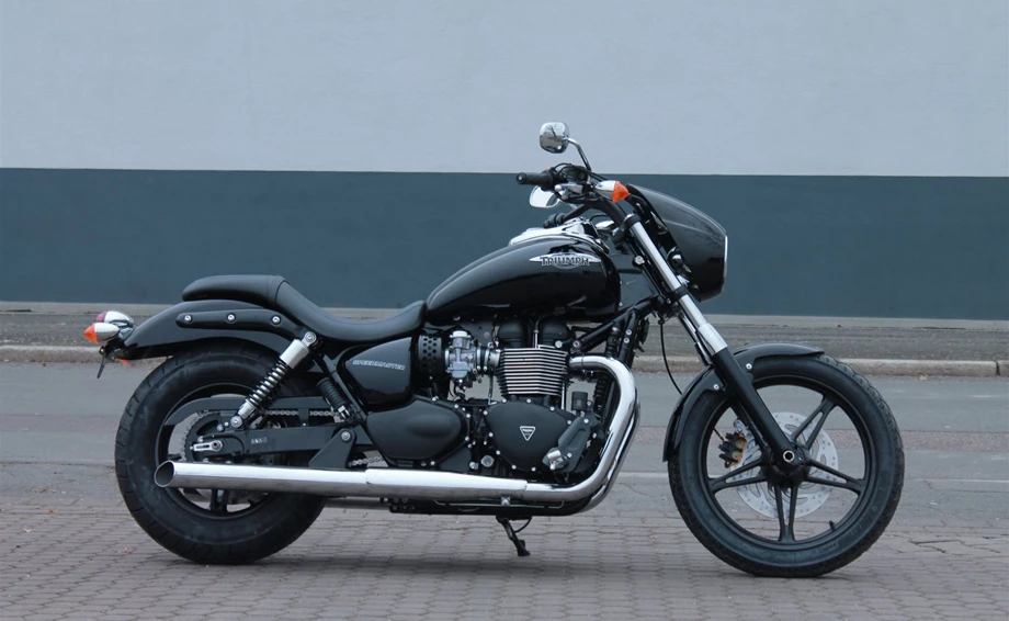 Umbgebautes Motorrad Triumph Speedmaster Bild 4: Umbgebautes Motorrad Triumph Speedmaster