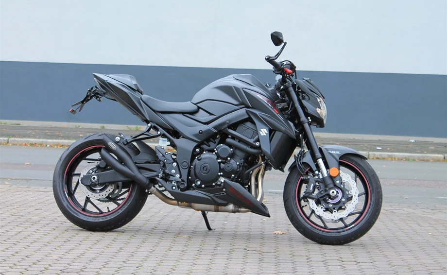 Umbgebautes Motorrad Suzuki GSX-S750 Bild 1: Umbgebautes Motorrad Suzuki GSX-S750