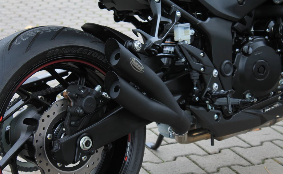 Umbgebautes Motorrad Suzuki GSX-S750 Bild 8: Umbgebautes Motorrad Suzuki GSX-S750