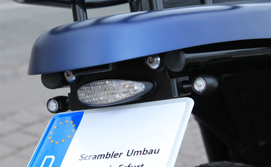 Umbgebautes Motorrad Triumph Scrambler Bild 13: Umbgebautes Motorrad Triumph Scrambler