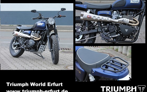 Umgebautes Motorrad Triumph Scrambler von Stärker-Profil GmbH - Bild 1 Umgebautes Motorrad Triumph Scrambler von Stärker-Profil GmbH - Bild 1