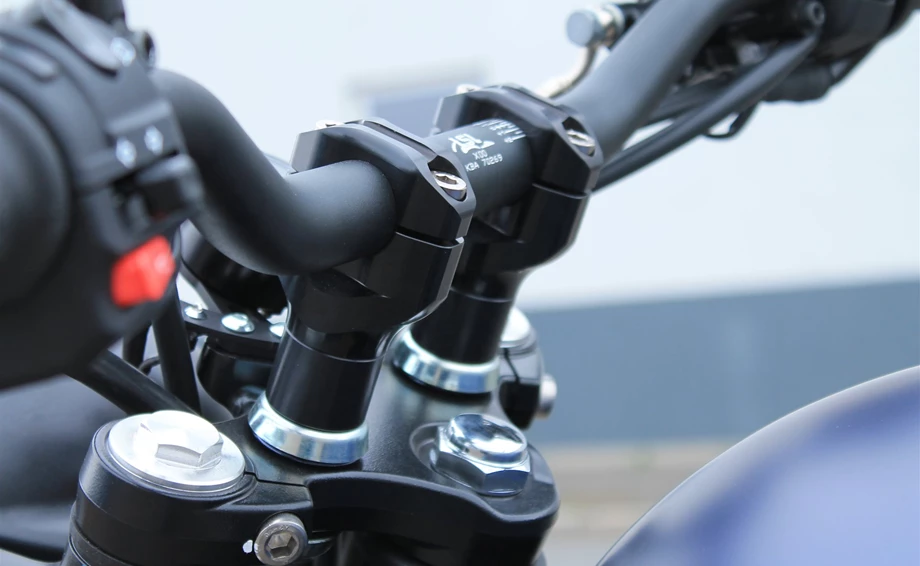 Umbgebautes Motorrad Triumph Scrambler Bild 16: Umbgebautes Motorrad Triumph Scrambler