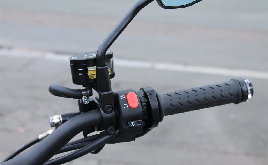 Umbgebautes Motorrad Triumph Scrambler Bild 18: Umbgebautes Motorrad Triumph Scrambler