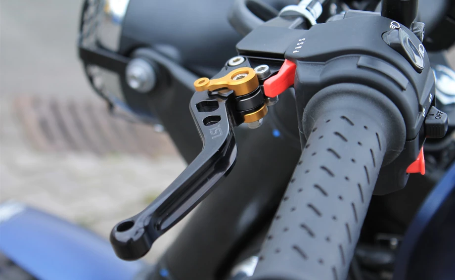 Umbgebautes Motorrad Triumph Scrambler Bild 19: Umbgebautes Motorrad Triumph Scrambler