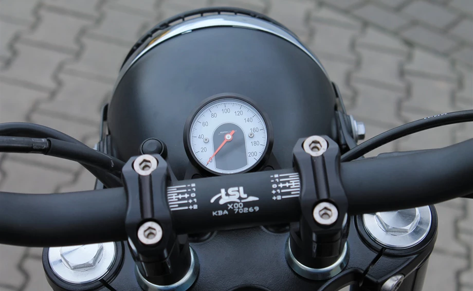 Umbgebautes Motorrad Triumph Scrambler Bild 24: Umbgebautes Motorrad Triumph Scrambler