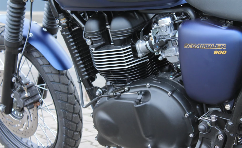 Umbgebautes Motorrad Triumph Scrambler Bild 26: Umbgebautes Motorrad Triumph Scrambler