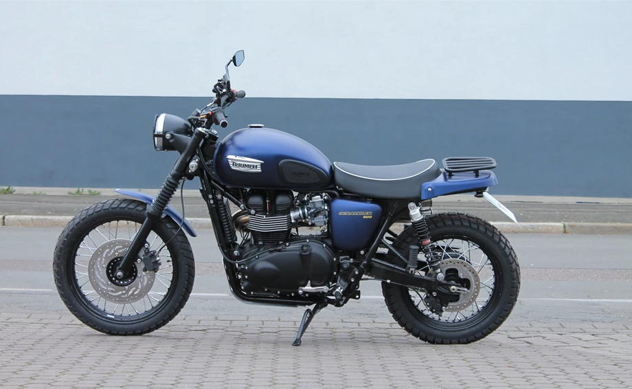 Umbgebautes Motorrad Triumph Scrambler Bild 3: Umbgebautes Motorrad Triumph Scrambler