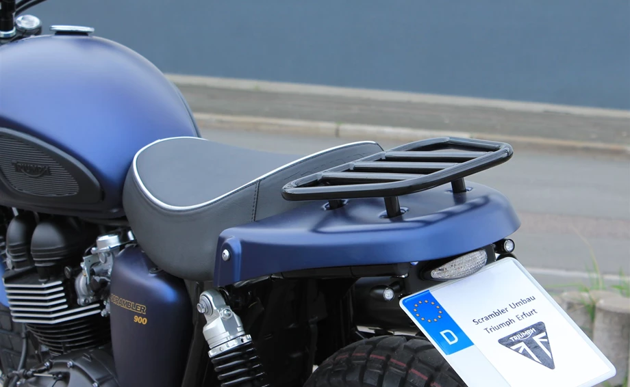 Umbgebautes Motorrad Triumph Scrambler Bild 8: Umbgebautes Motorrad Triumph Scrambler