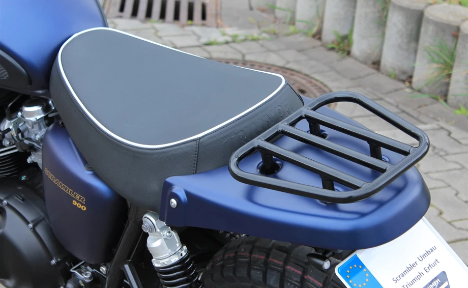 Umbgebautes Motorrad Triumph Scrambler Bild 10: Umbgebautes Motorrad Triumph Scrambler