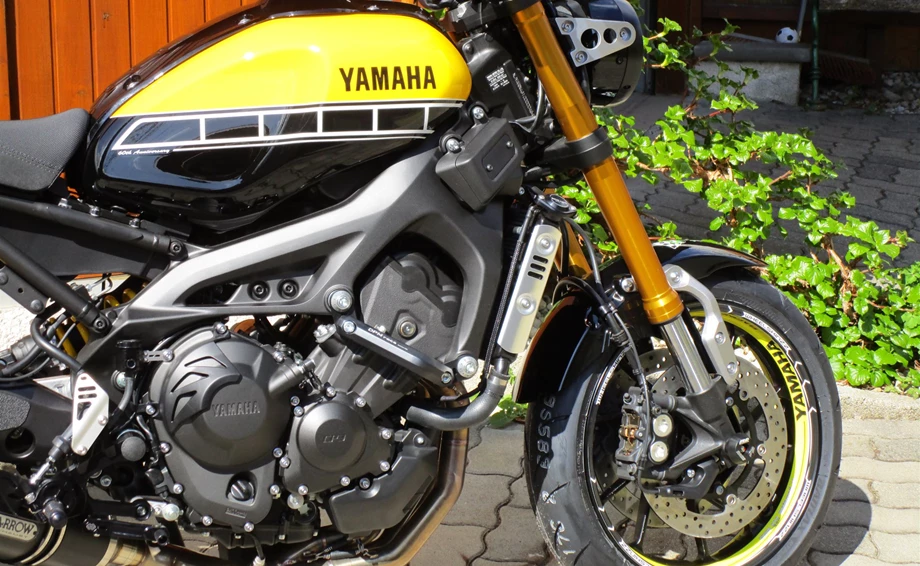 Umbgebautes Motorrad Yamaha XSR900 Bild 20: Umbgebautes Motorrad Yamaha XSR900