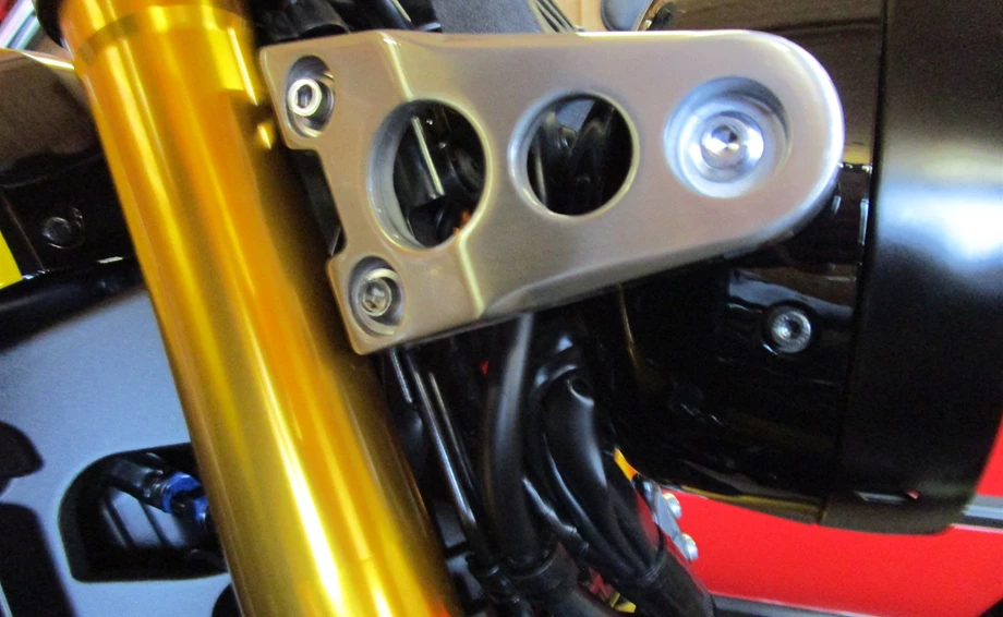 Umbgebautes Motorrad Yamaha XSR900 Bild 4: Umbgebautes Motorrad Yamaha XSR900