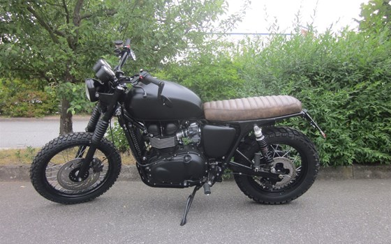 Umgebautes Motorrad Triumph Scrambler von Viking Cycles GmbH Lübeck - Bild 4 Umgebautes Motorrad Triumph Scrambler von Viking Cycles GmbH Lübeck - Bild 4