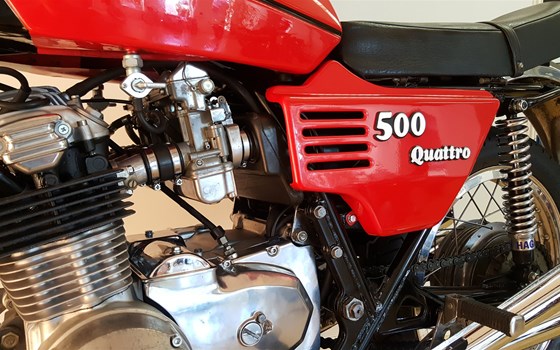 Umgebautes Motorrad Benelli 500 Quattro, 500, 504 von Motorrad Scheunpflug e.K. - Bild 3 Umgebautes Motorrad Benelli 500 Quattro, 500, 504 von Motorrad Scheunpflug e.K. - Bild 3