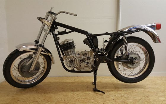 Umgebautes Motorrad Benelli 500 Quattro, 500, 504 von Motorrad Scheunpflug e.K. - Bild 9 Umgebautes Motorrad Benelli 500 Quattro, 500, 504 von Motorrad Scheunpflug e.K. - Bild 9