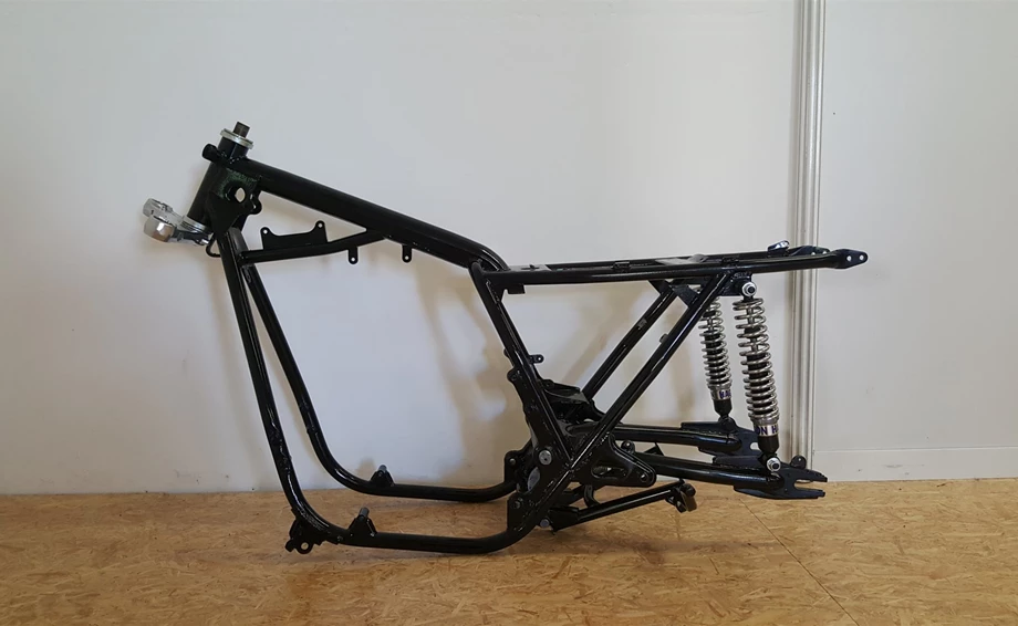 Umbgebautes Motorrad Benelli 750 Sei Bild 13: Umbgebautes Motorrad Benelli 750 Sei