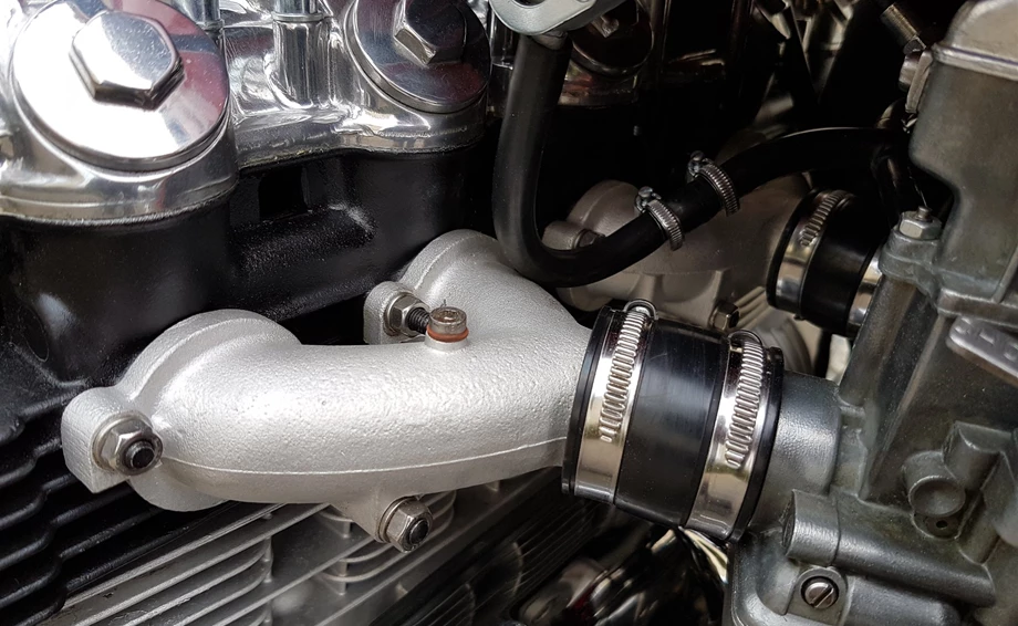 Umbgebautes Motorrad Benelli 750 Sei Bild 8: Umbgebautes Motorrad Benelli 750 Sei