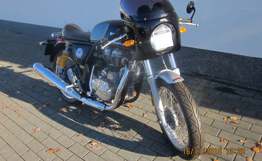 Umbgebautes Motorrad Royal Enfield Continental GT 535 EFI Bild 2: Umbgebautes Motorrad Royal Enfield Continental GT 535 EFI