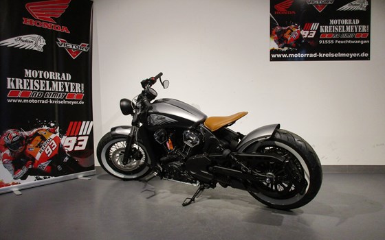 Umgebautes Motorrad Indian Scout Bobber 1131 von Motorrad Kreiselmeyer GmbH - Bild 5 Umgebautes Motorrad Indian Scout Bobber 1131 von Motorrad Kreiselmeyer GmbH - Bild 5