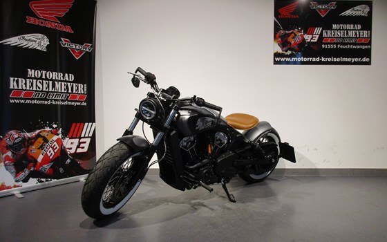 Umgebautes Motorrad Indian Scout Bobber 1131 von Motorrad Kreiselmeyer GmbH - Bild 3 Umgebautes Motorrad Indian Scout Bobber 1131 von Motorrad Kreiselmeyer GmbH - Bild 3