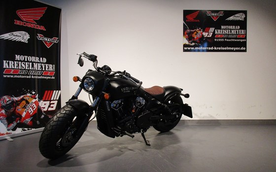 Umgebautes Motorrad Indian Scout Bobber 1131 von Motorrad Kreiselmeyer GmbH - Bild 3 Umgebautes Motorrad Indian Scout Bobber 1131 von Motorrad Kreiselmeyer GmbH - Bild 3