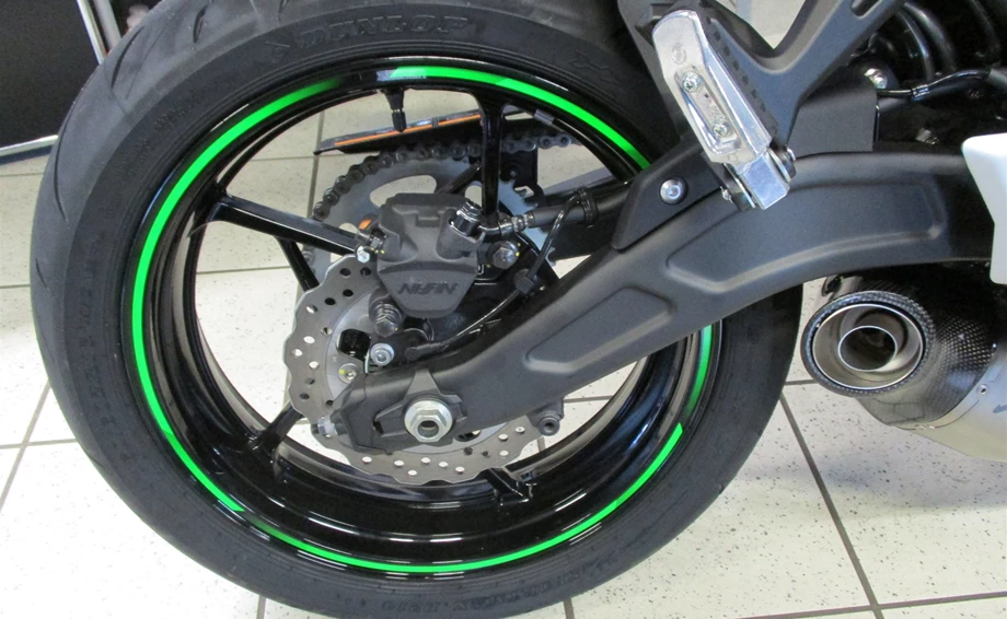Umbgebautes Motorrad Kawasaki Ninja 650 Bild 12: Umbgebautes Motorrad Kawasaki Ninja 650