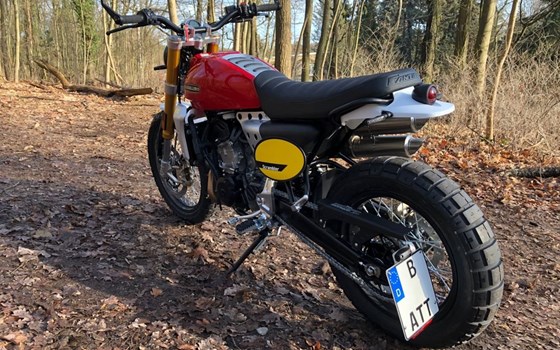Umgebautes Motorrad Fantic Caballero Scrambler 500 von A.T.T.-Tiedemann-Motorräder e.Kfm - Bild 1 Umgebautes Motorrad Fantic Caballero Scrambler 500 von A.T.T.-Tiedemann-Motorräder e.Kfm - Bild 1