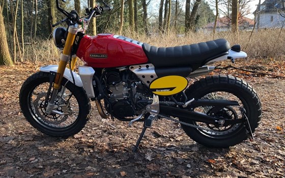 Umgebautes Motorrad Fantic Caballero Scrambler 500 von A.T.T.-Tiedemann-Motorräder e.Kfm - Bild 3 Umgebautes Motorrad Fantic Caballero Scrambler 500 von A.T.T.-Tiedemann-Motorräder e.Kfm - Bild 3