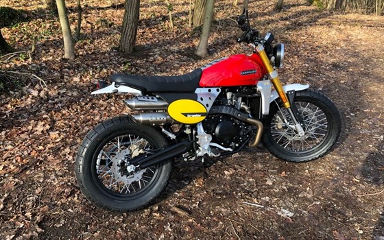 Umgebautes Motorrad Fantic Caballero Scrambler 500 von A.T.T.-Tiedemann-Motorräder e.Kfm - Bild 5 Umgebautes Motorrad Fantic Caballero Scrambler 500 von A.T.T.-Tiedemann-Motorräder e.Kfm - Bild 5