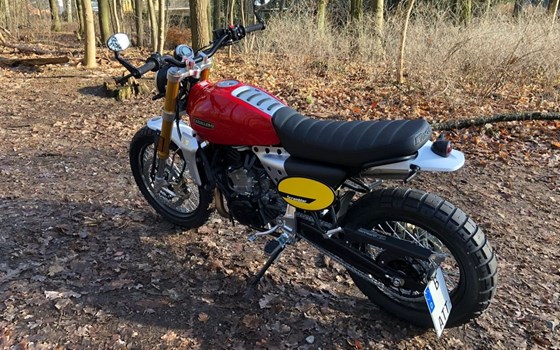 Umgebautes Motorrad Fantic Caballero Scrambler 500 von A.T.T.-Tiedemann-Motorräder e.Kfm - Bild 8 Umgebautes Motorrad Fantic Caballero Scrambler 500 von A.T.T.-Tiedemann-Motorräder e.Kfm - Bild 8