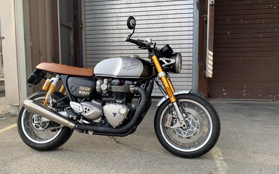 Umgebautes Motorrad Triumph Thruxton 1200R von Pat-Bikes AG - Bild 2 Umgebautes Motorrad Triumph Thruxton 1200R von Pat-Bikes AG - Bild 2