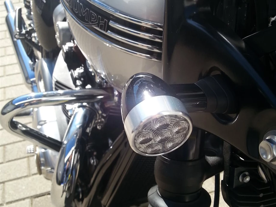 Umbgebautes Motorrad Triumph Bonneville T120 Bild 6: Umbgebautes Motorrad Triumph Bonneville T120