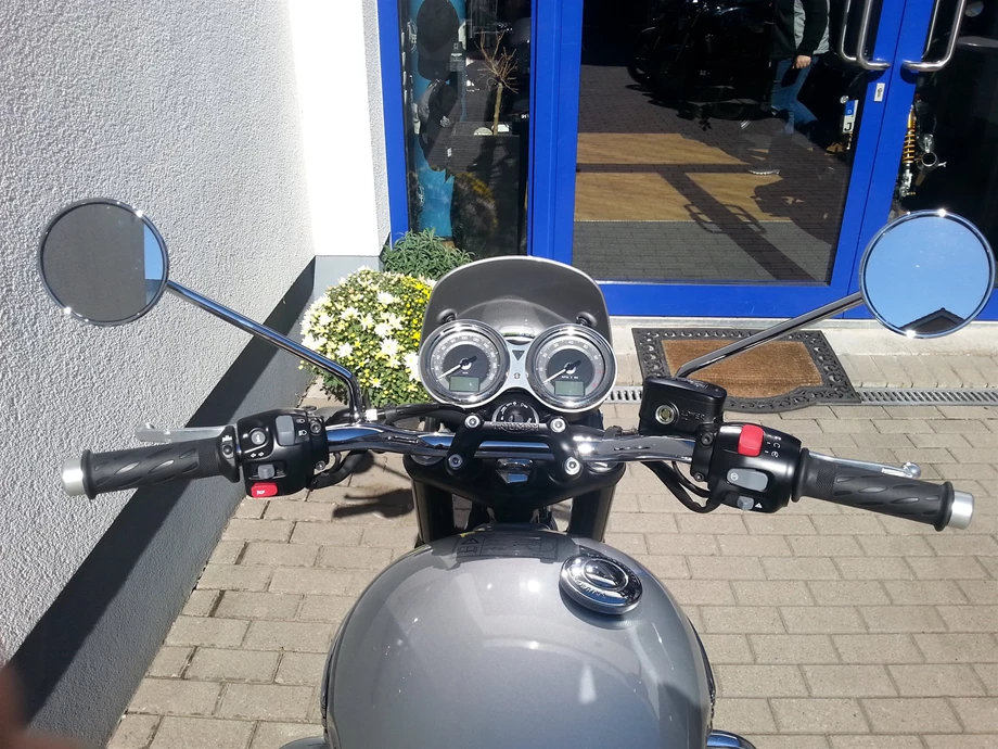 Umbgebautes Motorrad Triumph Bonneville T120 Bild 4: Umbgebautes Motorrad Triumph Bonneville T120