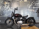 Customized motorcycle Triumph Bonneville Bobber