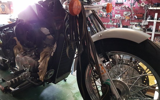 Umgebautes Motorrad Honda VT 750 Shadow von Mooch - Bild 7 Umgebautes Motorrad Honda VT 750 Shadow von Mooch - Bild 7