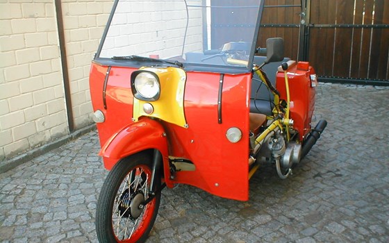 Umgebautes Motorrad Simson KR 51/1 K von Motorrad Michael Faderl - Bild 1 Umgebautes Motorrad Simson KR 51/1 K von Motorrad Michael Faderl - Bild 1
