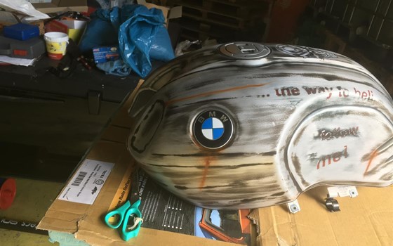 Umgebautes Motorrad BMW R nineT von gecober - Bild 12