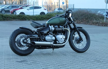 Triumph Bonneville Bobber Custom Bike