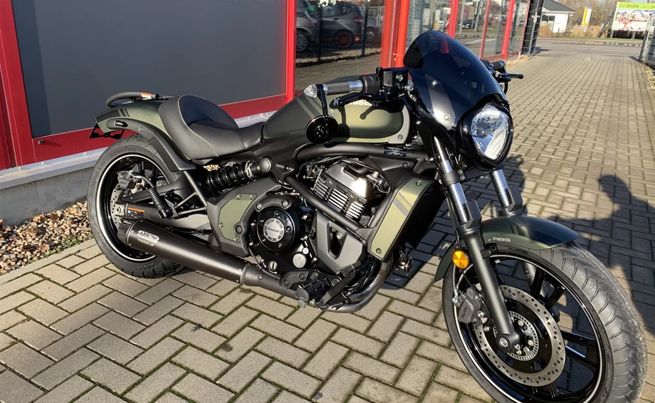 Umbgebautes Motorrad Kawasaki Vulcan S Bild 1: Umbgebautes Motorrad Kawasaki Vulcan S
