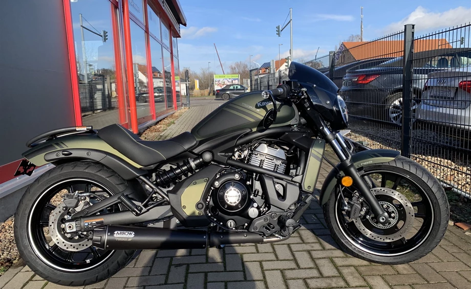 Umbgebautes Motorrad Kawasaki Vulcan S Bild 13: Umbgebautes Motorrad Kawasaki Vulcan S
